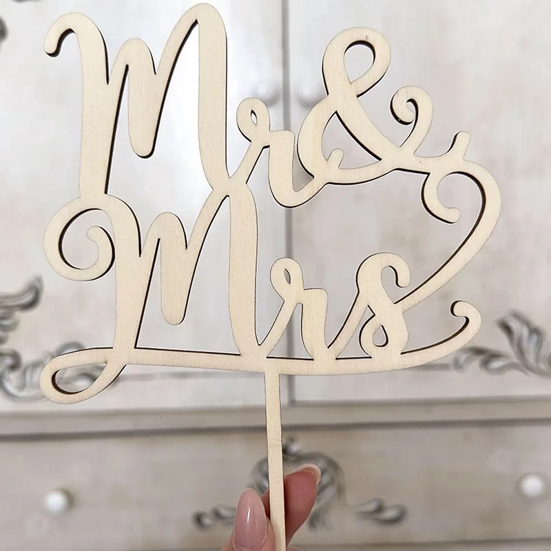 cake topper matrimonio mr-mrs